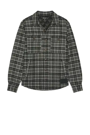 Born x Raised Embroidered Flannel Shirt Jacket | Thumbnail 6 Born x Raised Embroidered Flannel Shirt Jacket | Thumbnail 6