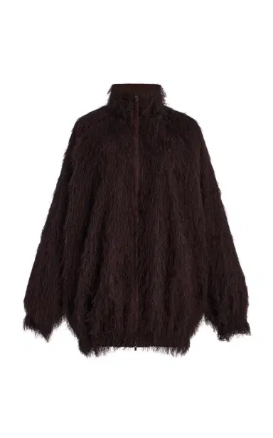 The Frankie Shop Baxter Fringed Track Jacket | Thumbnail 1 The Frankie Shop Baxter Fringed Track Jacket | Thumbnail 1