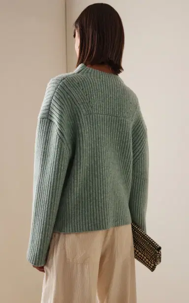 Proenza Schouler White Label Meron Knit Wool-Blend Sweater | Thumbnail 4 Proenza Schouler White Label Meron Knit Wool-Blend Sweater | Thumbnail 4