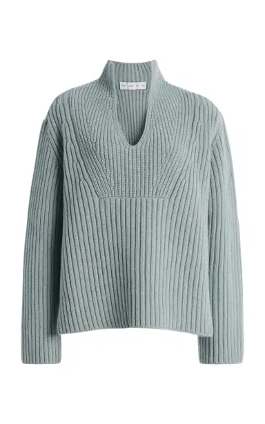 Proenza Schouler White Label Meron Knit Wool-Blend Sweater | Thumbnail 6 Proenza Schouler White Label Meron Knit Wool-Blend Sweater | Thumbnail 6