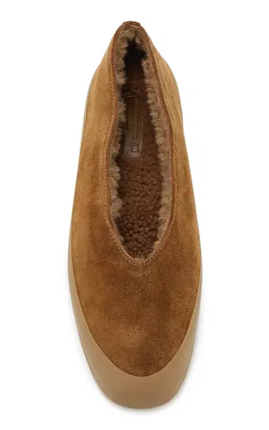 Le Monde Béryl Apres Ski Shearling Ballet Flats | Thumbnail 3 Le Monde Béryl Apres Ski Shearling Ballet Flats | Thumbnail 3