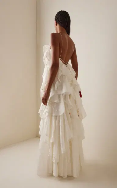 Aje Merritt Embroidered Gown | Thumbnail 4 Aje Merritt Embroidered Gown | Thumbnail 4