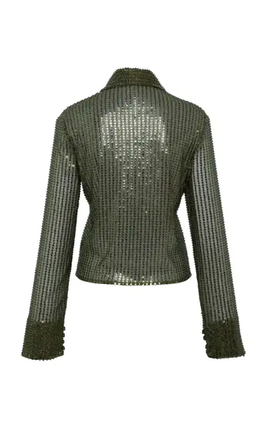 SIEDRÉS Sezanne Sheer Sequinned Top | Thumbnail 5 SIEDRÉS Sezanne Sheer Sequinned Top | Thumbnail 5