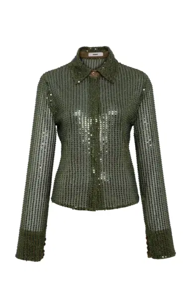 SIEDRÉS Sezanne Sheer Sequinned Top | Thumbnail 6 SIEDRÉS Sezanne Sheer Sequinned Top | Thumbnail 6