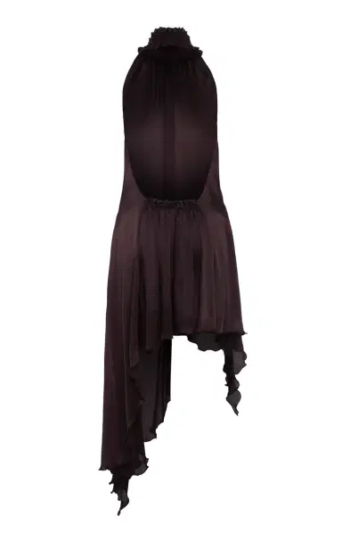 SIEDRÉS Toni Asymmetric Satin Mini Dress | Thumbnail 5 SIEDRÉS Toni Asymmetric Satin Mini Dress | Thumbnail 5