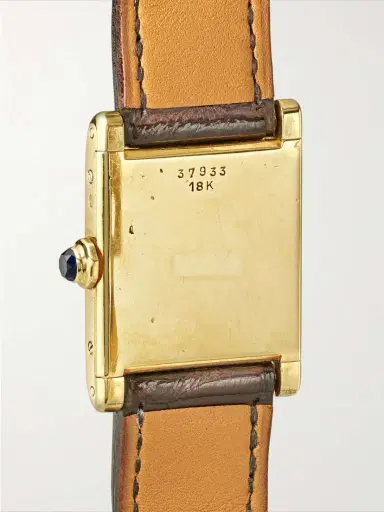 Wind Vintage Pre-owned Cartier Tank Normale 23mm 18-karat Gold And Alligator Watch | Thumbnail 4 Wind Vintage Pre-owned Cartier Tank Normale 23mm 18-karat Gold And Alligator Watch | Thumbnail 4