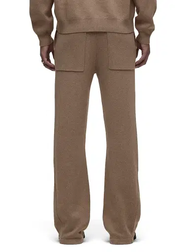 Hudson Jeans Men's Double-Knit Kick Flare Sweatpants - Taupe | Thumbnail 5 Hudson Jeans Men's Double-Knit Kick Flare Sweatpants - Taupe | Thumbnail 5