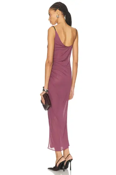 Mugler Asymmetrical Dress | Thumbnail 4 Mugler Asymmetrical Dress | Thumbnail 4