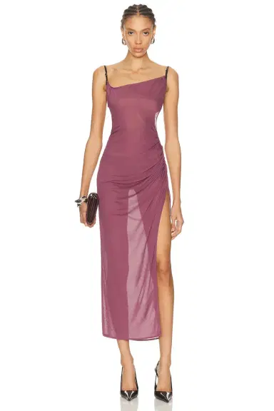Mugler Asymmetrical Dress | Thumbnail 1 Mugler Asymmetrical Dress | Thumbnail 1