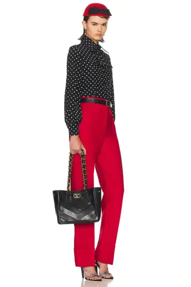 Valentino Garavani Jean Small Tote Bag | Thumbnail 2 Valentino Garavani Jean Small Tote Bag | Thumbnail 2