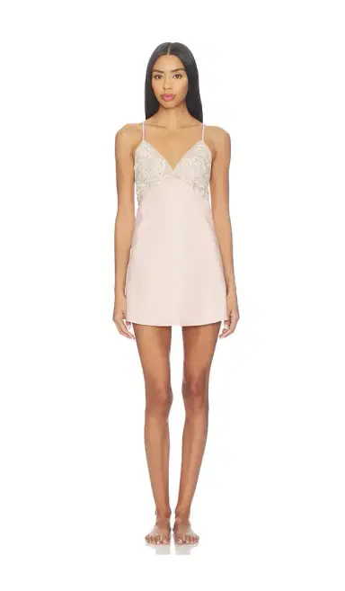 Flora Nikrooz Kimono Chemise With Embroidery | Thumbnail 1 Flora Nikrooz Kimono Chemise With Embroidery | Thumbnail 1