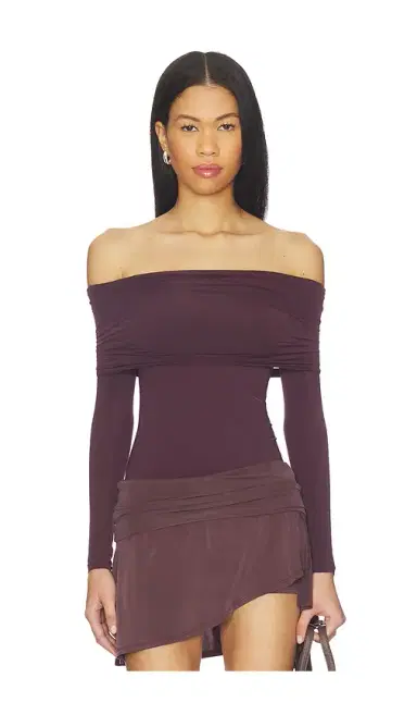 Wolford Sheer Drape Top Long Sleeves | Thumbnail 1 Wolford Sheer Drape Top Long Sleeves | Thumbnail 1