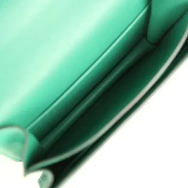 HERMÈS Pre-owned Hermes Constance 18 Vert Vertigo Evercolor Palladium Hardware | Thumbnail 9 HERMÈS Pre-owned Hermes Constance 18 Vert Vertigo Evercolor Palladium Hardware | Thumbnail 9