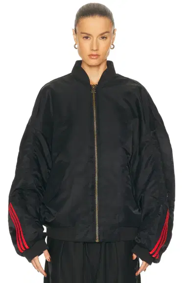 adidas Originals x Willy Chavarria Satin Bomber Jacket | Thumbnail 2 adidas Originals x Willy Chavarria Satin Bomber Jacket | Thumbnail 2