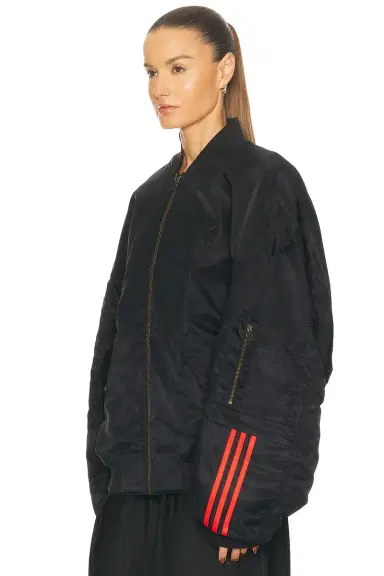 adidas Originals x Willy Chavarria Satin Bomber Jacket | Thumbnail 4 adidas Originals x Willy Chavarria Satin Bomber Jacket | Thumbnail 4