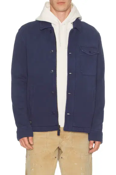Polo Ralph Lauren Heavy Weight Fleece Garment Dyed Deck Jacket | Thumbnail 3 Polo Ralph Lauren Heavy Weight Fleece Garment Dyed Deck Jacket | Thumbnail 3