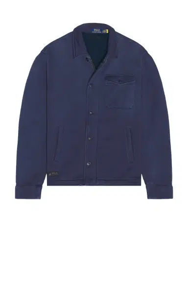 Polo Ralph Lauren Heavy Weight Fleece Garment Dyed Deck Jacket | Thumbnail 6 Polo Ralph Lauren Heavy Weight Fleece Garment Dyed Deck Jacket | Thumbnail 6