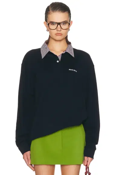 Miu Miu Pullover Sweater | Thumbnail 1 Miu Miu Pullover Sweater | Thumbnail 1