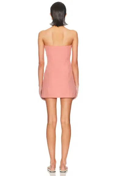 HEMANT AND NANDITA Strapless Mini Dress | Thumbnail 3 HEMANT AND NANDITA Strapless Mini Dress | Thumbnail 3