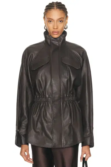 EAVES Mendoza Leather Jacket | Thumbnail 3 EAVES Mendoza Leather Jacket | Thumbnail 3
