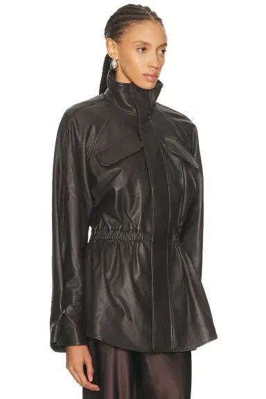 EAVES Mendoza Leather Jacket | Thumbnail 5 EAVES Mendoza Leather Jacket | Thumbnail 5