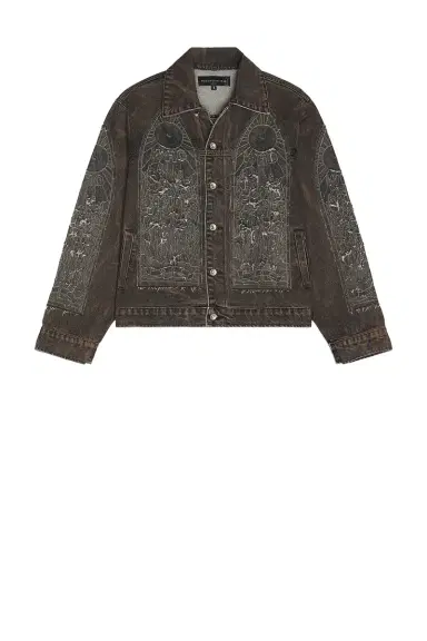 Who Decides War by Ev Bravado Mechanic Trucker Jacket | Thumbnail 5 Who Decides War by Ev Bravado Mechanic Trucker Jacket | Thumbnail 5