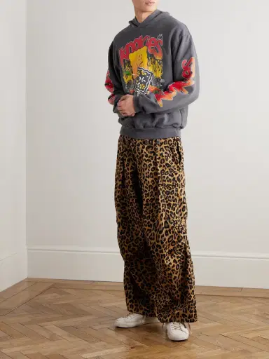 KAPITAL Buster Peckish Rainbowy Printed Cotton-Jersey Hoodie - Men | Thumbnail 2 KAPITAL Buster Peckish Rainbowy Printed Cotton-Jersey Hoodie - Men | Thumbnail 2