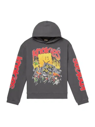 KAPITAL Buster Peckish Rainbowy Printed Cotton-Jersey Hoodie - Men | Thumbnail 1 KAPITAL Buster Peckish Rainbowy Printed Cotton-Jersey Hoodie - Men | Thumbnail 1