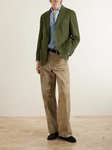 Polo Ralph Lauren Cotton-Blend Twill Blazer - Men | Thumbnail 2 Polo Ralph Lauren Cotton-Blend Twill Blazer - Men | Thumbnail 2