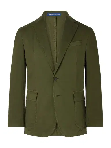 Polo Ralph Lauren Cotton-Blend Twill Blazer - Men | Thumbnail 1 Polo Ralph Lauren Cotton-Blend Twill Blazer - Men | Thumbnail 1