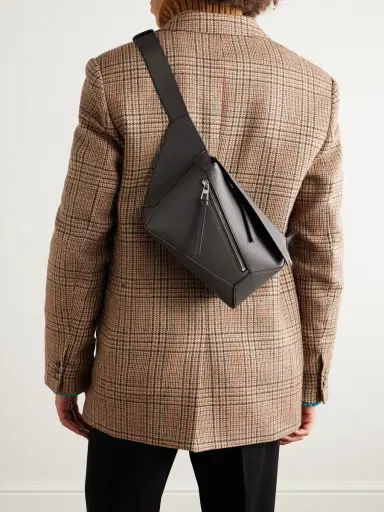 Loewe Puzzle Edge Small Leather Belt Bag - Men | Thumbnail 2 Loewe Puzzle Edge Small Leather Belt Bag - Men | Thumbnail 2