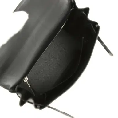 HERMÈS Hermes Kelly Retourne 25 Black Cheri Palladium Hardware | Thumbnail 8 HERMÈS Hermes Kelly Retourne 25 Black Cheri Palladium Hardware | Thumbnail 8