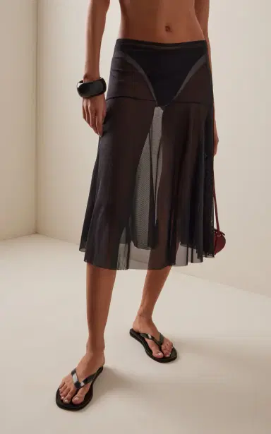 Bond-Eye Anya Mesh Midi Skirt | Thumbnail 3 Bond-Eye Anya Mesh Midi Skirt | Thumbnail 3
