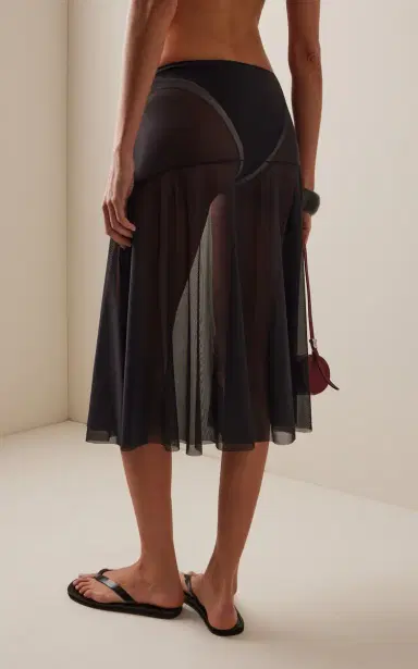 Bond-Eye Anya Mesh Midi Skirt | Thumbnail 4 Bond-Eye Anya Mesh Midi Skirt | Thumbnail 4
