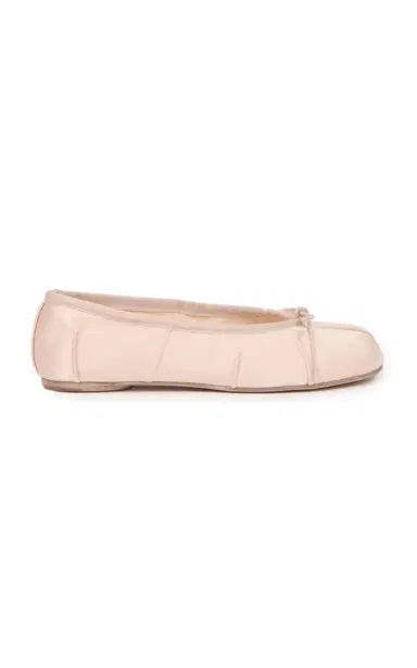 Maison Margiela Tabi Satin Ballet Flats | Thumbnail 1 Maison Margiela Tabi Satin Ballet Flats | Thumbnail 1