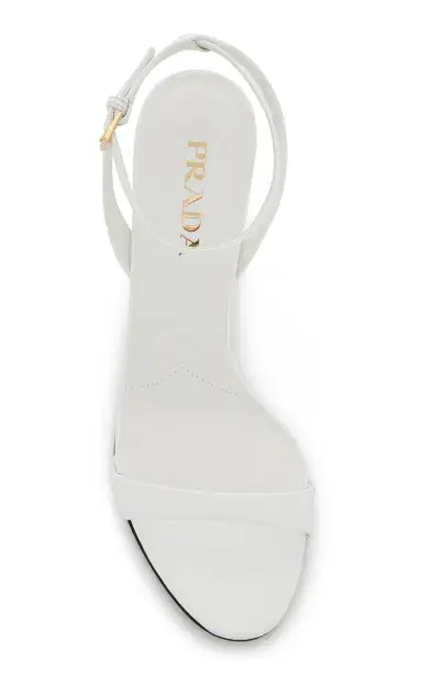 Prada Saffiano Leather Sandals | Thumbnail 3 Prada Saffiano Leather Sandals | Thumbnail 3