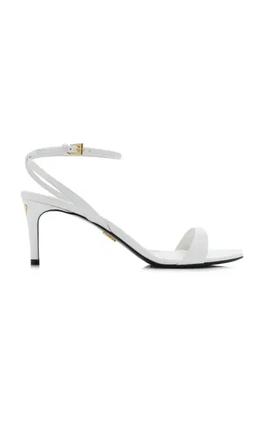 Prada Saffiano Leather Sandals | Thumbnail 1 Prada Saffiano Leather Sandals | Thumbnail 1