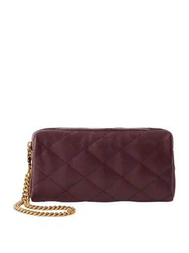 Saint Laurent Cassandre Bijou Quilted Textured-leather Pouch | Thumbnail 1 Saint Laurent Cassandre Bijou Quilted Textured-leather Pouch | Thumbnail 1