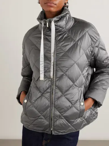 Max Mara The Cube Quilted Padded Shell Down Jacket | Thumbnail 3 Max Mara The Cube Quilted Padded Shell Down Jacket | Thumbnail 3