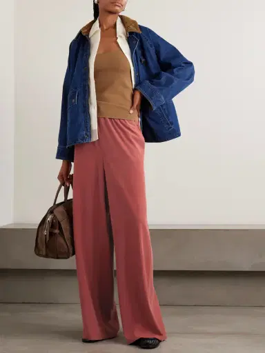 Max Mara Genero Silk Pants | Thumbnail 2 Max Mara Genero Silk Pants | Thumbnail 2