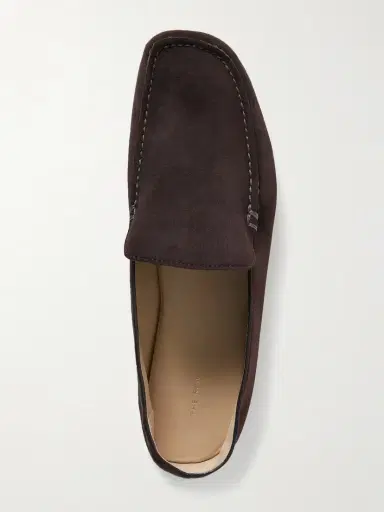 The Row Leo Suede Loafers | Thumbnail 5 The Row Leo Suede Loafers | Thumbnail 5