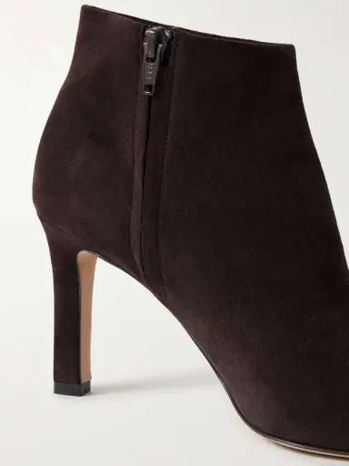The Row Carla Suede Ankle Boots | Thumbnail 4 The Row Carla Suede Ankle Boots | Thumbnail 4