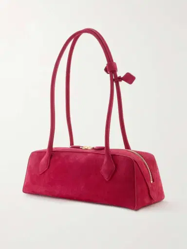 Alaïa Le Teckel Medium Nubuck Shoulder Bag | Thumbnail 3 Alaïa Le Teckel Medium Nubuck Shoulder Bag | Thumbnail 3