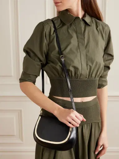Simkhai Logan Gold-tone Leather Shoulder Bag | Thumbnail 2 Simkhai Logan Gold-tone Leather Shoulder Bag | Thumbnail 2