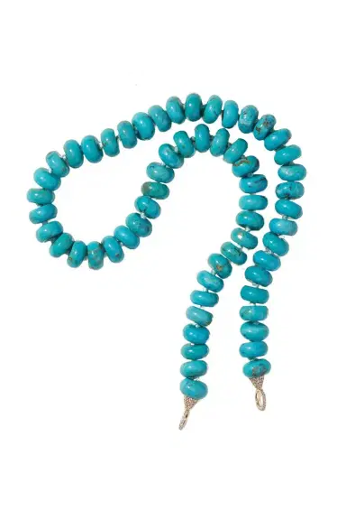 Marla Aaron Turquoise Rondelle Strand Necklace | Thumbnail 1 Marla Aaron Turquoise Rondelle Strand Necklace | Thumbnail 1