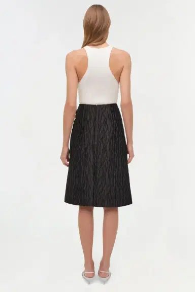 Simkhai Arla Floral Jacquard Midi Skirt | Thumbnail 5 Simkhai Arla Floral Jacquard Midi Skirt | Thumbnail 5