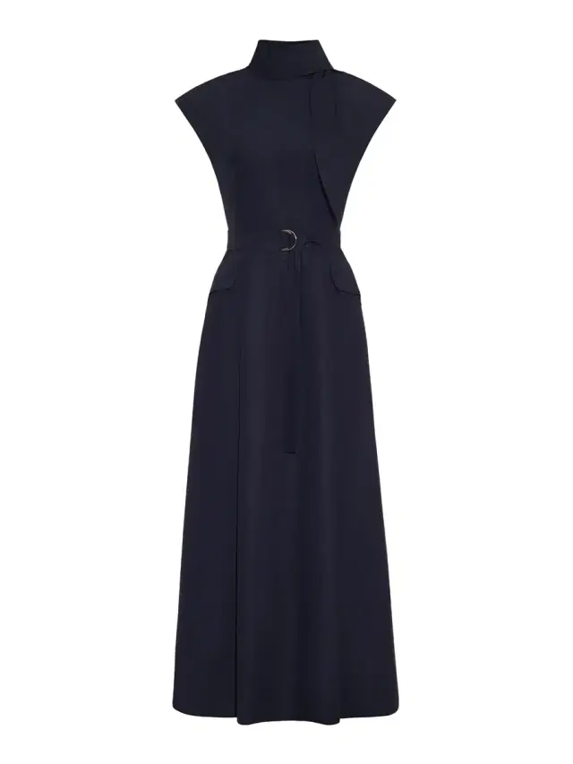 Akane Scarf Midi Dress Akane Scarf Midi Dress