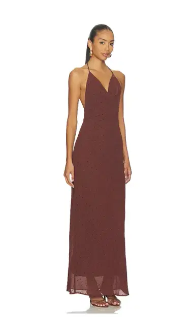 SNDYS Nadene Diamante Halter Maxi Dress | Thumbnail 2 SNDYS Nadene Diamante Halter Maxi Dress | Thumbnail 2