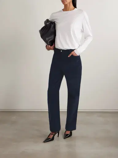 TOTEME Cotton-corduroy Straight-leg Pants | Thumbnail 2 TOTEME Cotton-corduroy Straight-leg Pants | Thumbnail 2
