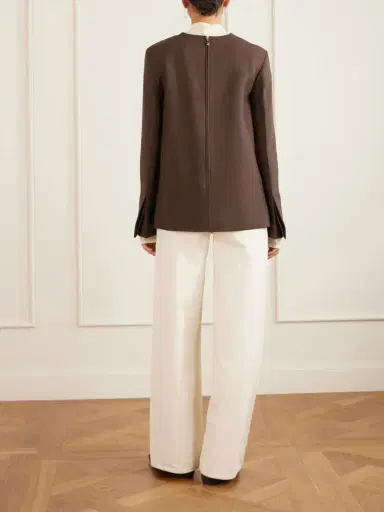TOTEME Twill Blouse | Thumbnail 3 TOTEME Twill Blouse | Thumbnail 3